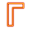 Стикер 4 Неоновые шрифты / Neon #font