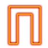 Стикер 22 Неоновые шрифты / Neon #font