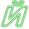 🔤 Эмодзи «NeonTxT 2 - зелёный неоновый шрифт» для Telegram
