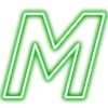 🔤 Эмодзи «NeonTxT 2 - зелёный неоновый шрифт» для Telegram