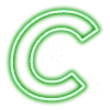 🔤 Эмодзи «NeonTxT 2 - зелёный неоновый шрифт» для Telegram