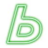 🔤 Эмодзи «NeonTxT 2 - зелёный неоновый шрифт» для Telegram