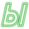 🔤 Эмодзи «NeonTxT 2 - зелёный неоновый шрифт» для Telegram