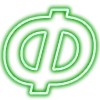 🔤 Эмодзи «NeonTxT 2 - зелёный неоновый шрифт» для Telegram