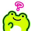 Стикер 15 Neon Frog