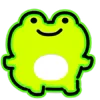 Стикер 26 Neon Frog