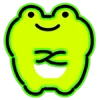 Стикер 29 Neon Frog