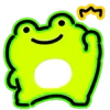 Стикер 24 Neon Frog