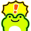 Стикер 16 Neon Frog