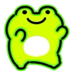 Стикер 6 Neon Frog