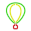 Стикер 40 Neon
