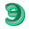 Стикер 31 #animated #decor #fonts #neon #video