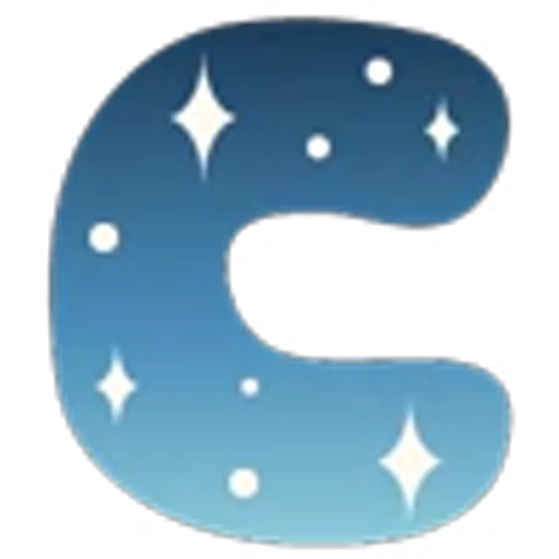 🌌 Эмодзи «Английские буквы, анимированные» для Telegram