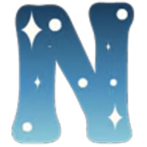 🌌 Эмодзи «Английские буквы, анимированные» для Telegram