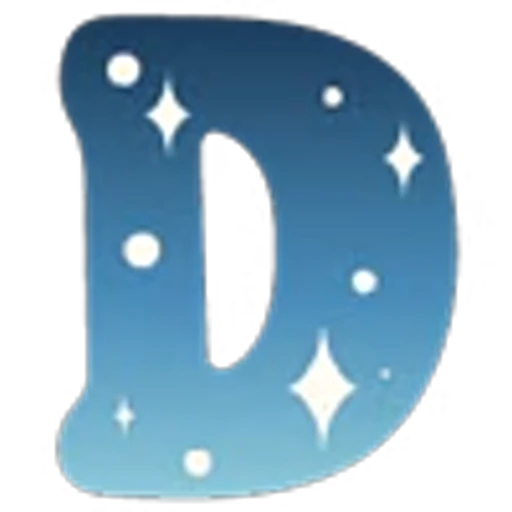 🌌 Эмодзи «Английские буквы, анимированные» для Telegram