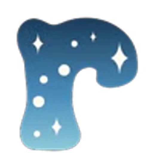 🌌 Эмодзи «Английские буквы, анимированные» для Telegram