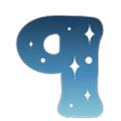 🌌 Эмодзи «Английские буквы, анимированные» для Telegram