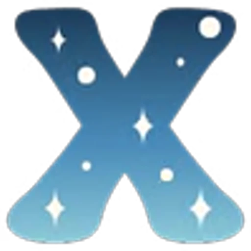 🌌 Эмодзи «Английские буквы, анимированные» для Telegram