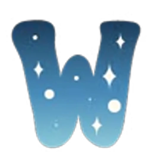 🌌 Эмодзи «Английские буквы, анимированные» для Telegram