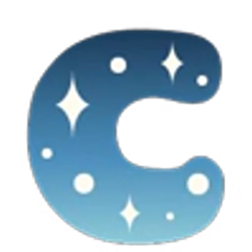 🌌 Эмодзи «Английские буквы, анимированные» для Telegram