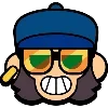 Стикер 44 🅱 Набор эмоджи по игре Brawl Stars