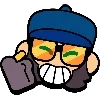 Стикер 51 🅱 Набор эмоджи по игре Brawl Stars