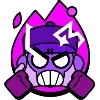 Стикер 50 🅱 Набор эмоджи по игре Brawl Stars