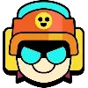 Стикер 35 🅱 Набор эмоджи по игре Brawl Stars