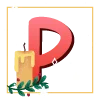 🔠 Эмодзи «Новогодний 15» для Telegram