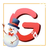 🔠 Эмодзи «Новогодний 15» для Telegram