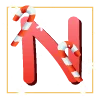 🔠 Эмодзи «Новогодний 15» для Telegram