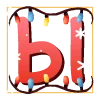 🔠 Эмодзи «Новогодний 15» для Telegram