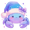 🦀 Эмодзи «Новогодний 17» для Telegram