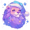 🦁 Эмодзи «Новогодний 17» для Telegram
