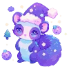 🦨 Эмодзи «Новогодний 17» для Telegram