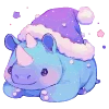 🦏 Эмодзи «Новогодний 17» для Telegram