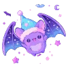🦇 Эмодзи «Новогодний 17» для Telegram