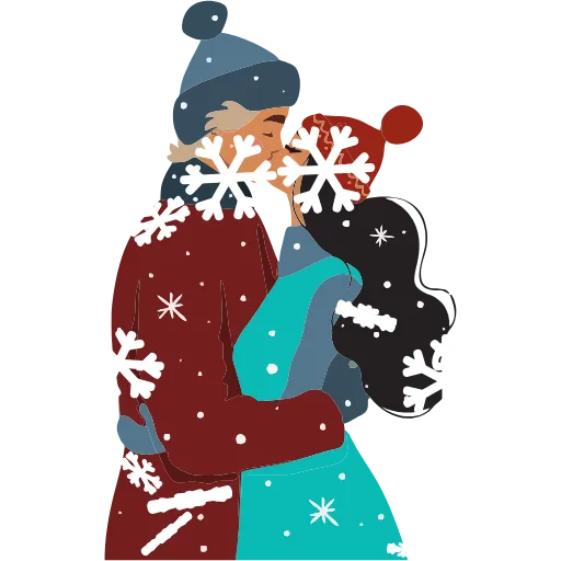 Стикер 6 animated #decor #fonts #xmas