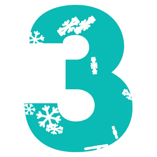 Стикер 17 animated #decor #fonts #xmas