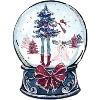 🎅 Эмодзи «Зелёные буквы и новогодние значки» для Telegram
