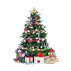 🎄 Эмодзи «Зелёные буквы и новогодние значки» для Telegram