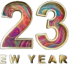 Стикер 2 New Year 2023