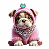 🐶 Эмодзи «Новогодний подарок» для Telegram