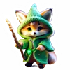 🦊 Эмодзи «Новогодний подарок» для Telegram