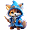 🦊 Эмодзи «Новогодний подарок» для Telegram