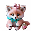 🦊 Эмодзи «Новогодний подарок» для Telegram