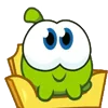 Стикер 4 Nibble Nom Emoji