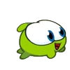 Стикер 17 Nibble Nom Emoji