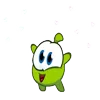 Стикер 46 Nibble Nom Emoji