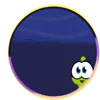 Стикер 13 Nibble Nom Emoji